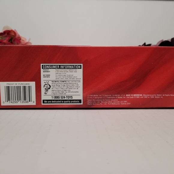 Vintage 1994 Limited Edition The Winter Princess Collection Peppermint Princess - Picture 4 of 9